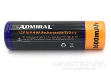 Load image into Gallery viewer, Admiral AA NiMH 2600mAh Rechargeable Batteries (Pack of 6) - (OPEN BOX)