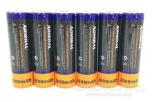 Load image into Gallery viewer, Admiral AA NiMH 2600mAh Rechargeable Batteries (Pack of 6)
